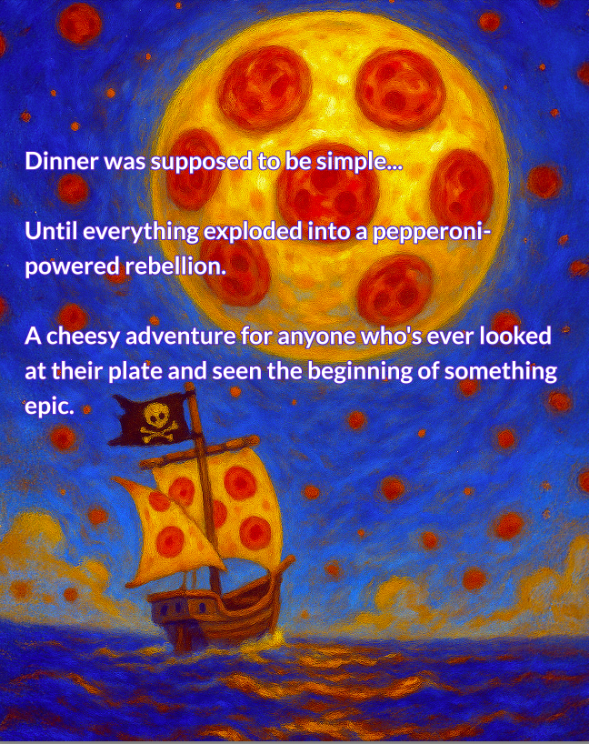 A cheesy adventure for anyone who's ever looked at their plate and seen the beginning of something epic.